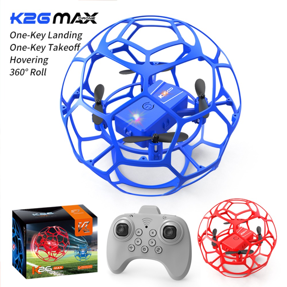 Dron RC con Forma de Balón de  - Drone Led Light reseña y precio
