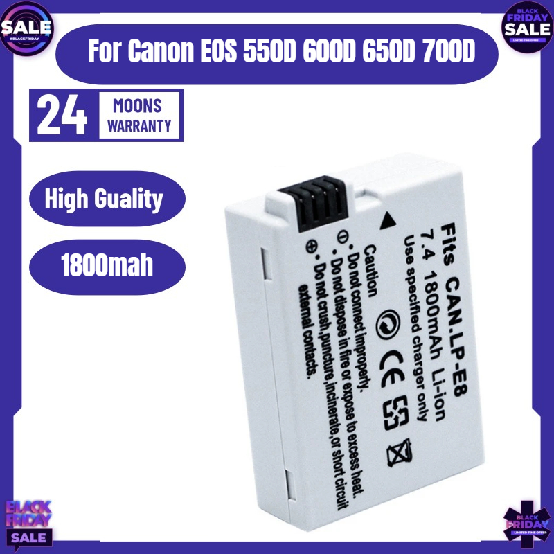 Nueva Batería LP-E8 para Cámar - Drone Battery reseña y precio